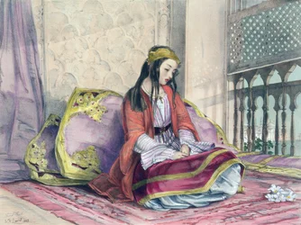 Grieks meisje, plaat 16 uit 